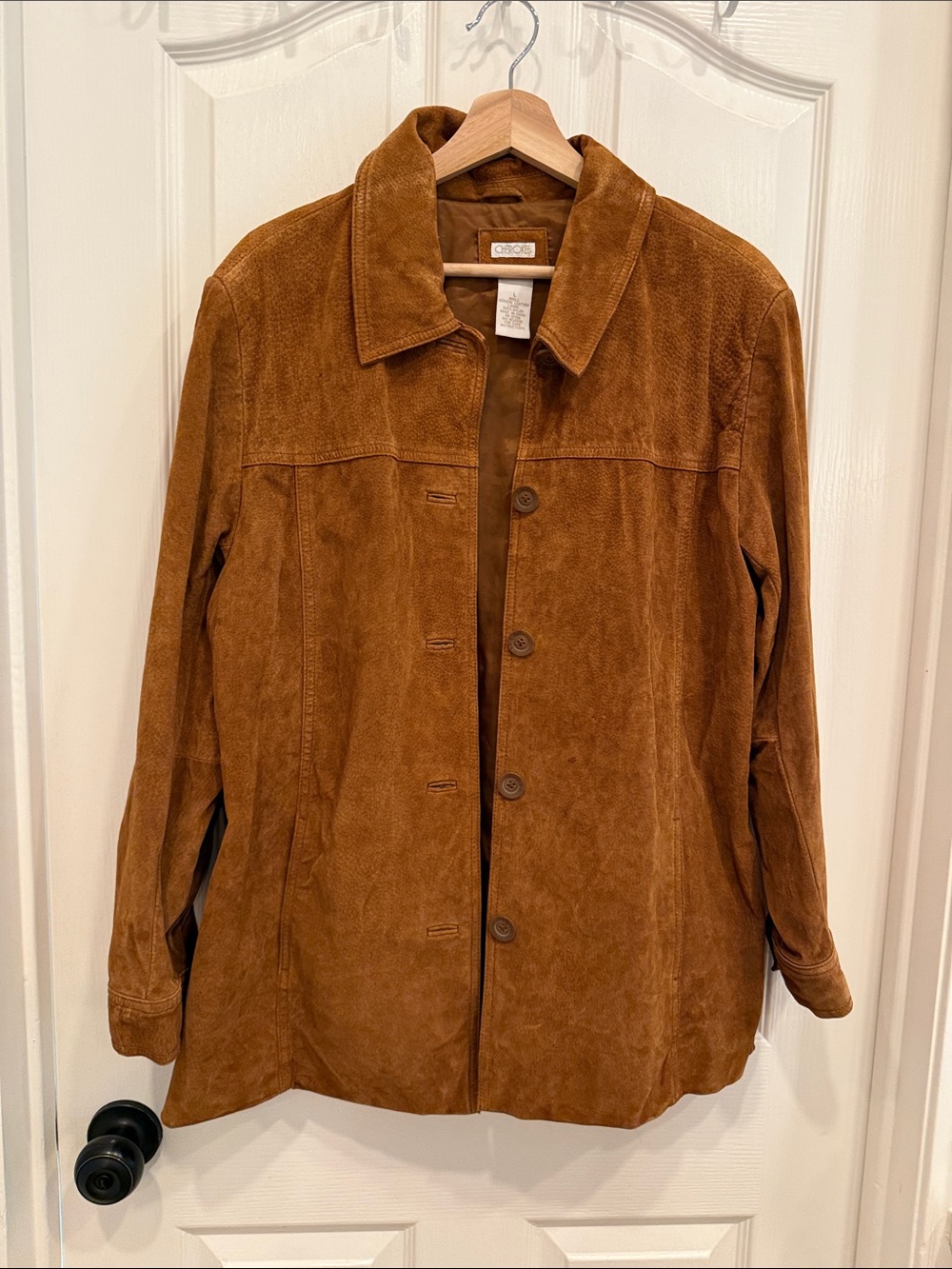 Cherokee suede leather vintage y2k jacket